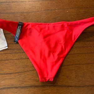 ARK Swimwear- Cheeky Red Bottoms, Small (NWT)